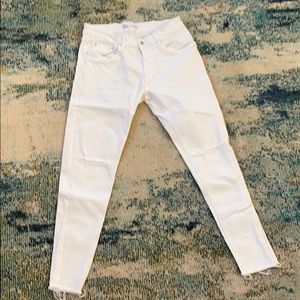 White Zara jeans